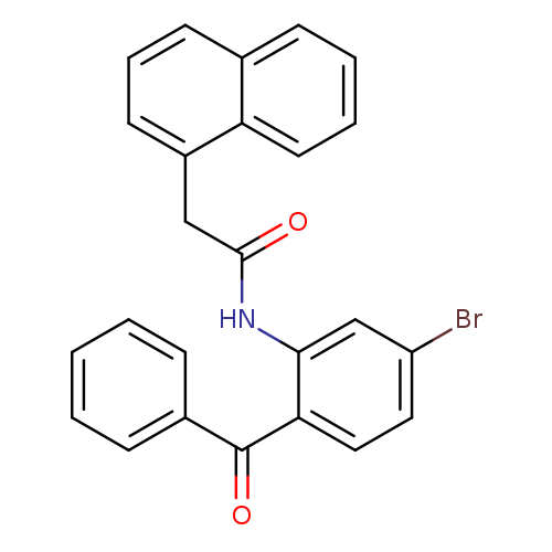 N-(2-benzoyl-5-bromophenyl)-2-(naphthalen-1-yl)acetamide