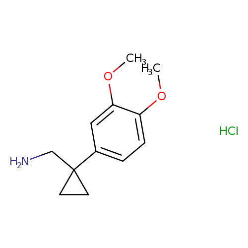 (1-(3,4-Dimethoxyphenyl)cyclopropyl)methanamine hydrochloride