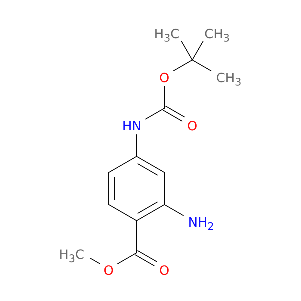 Methyl 2-Amino-4-((Tert-Butoxycarbonyl)Amino)Benzoate