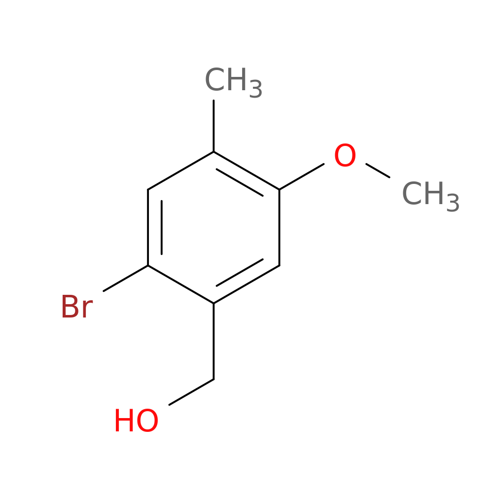 (2-Bromo-5-methoxy-4-methylphenyl)methanol