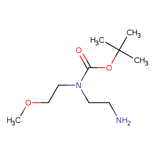 tert-butyl N-(2-aminoethyl)-N-(2-methoxyethyl)carbamate