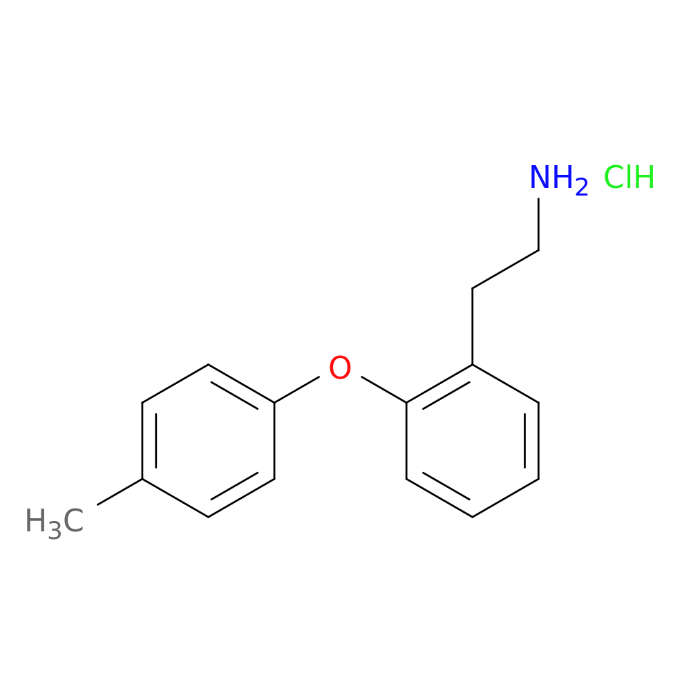 2-[2-(4-methylphenoxy)phenyl]ethan-1-amine hydrochloride