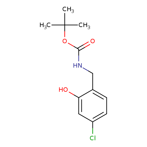 tert-butylN-[(4-chloro-2-hydroxyphenyl)methyl]carbamate
