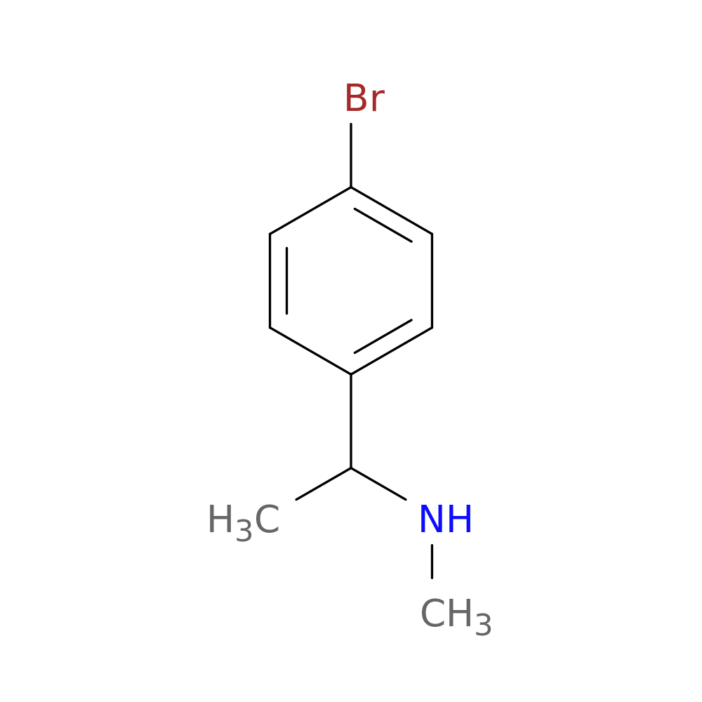 1-(4-Bromophenyl)-n-methylethan-1-amine