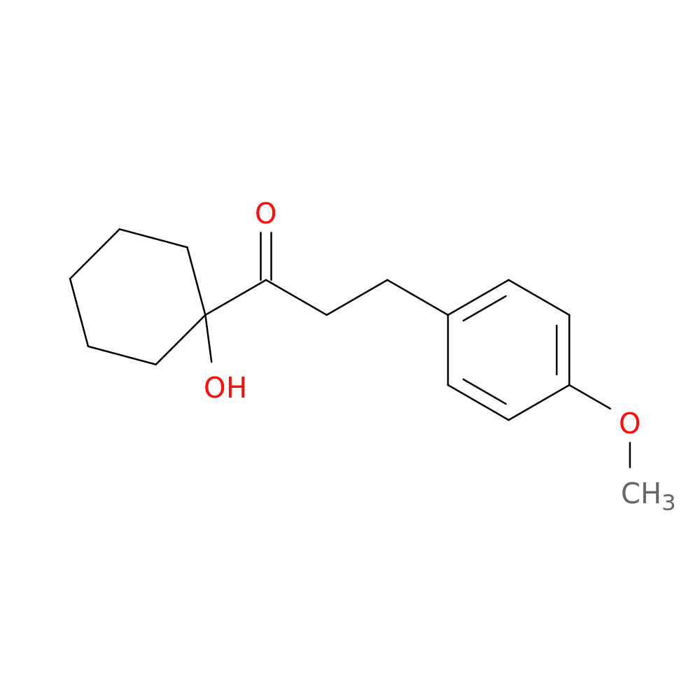 1-(1-Hydroxycyclohexyl)-3-(4-methoxyphenyl)propan-1-one