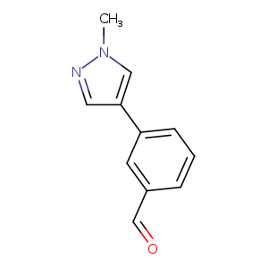 3-(1-Methyl-1H-pyrazol-4-yl)benzaldehyde
