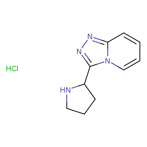 2-{[1,2,4]Triazolo[4,3-a]pyridin-3-yl}pyrrolidine hydrochloride