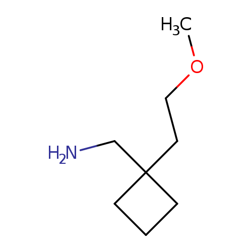 [1-(2-methoxyethyl)cyclobutyl]methanamine