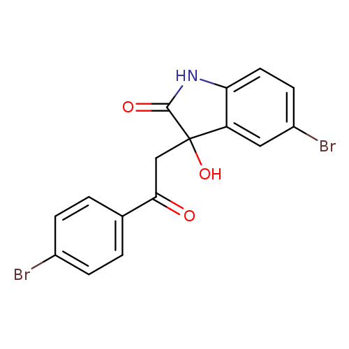 5-bromo-3-[2-(4-bromophenyl)-2-oxoethyl]-3-hydroxy-2,3-dihydro-1H-indol-2-one