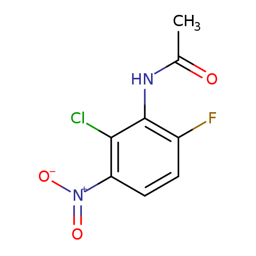 N1-(2-chloro-6-fluoro-3-nitrophenyl)acetamide