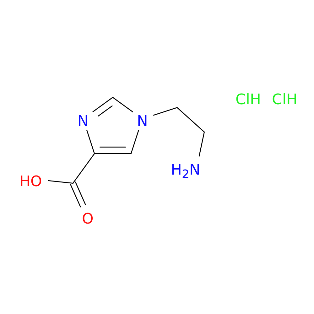 1-(2-aminoethyl)-1H-imidazole-4-carboxylic acid dihydrochloride