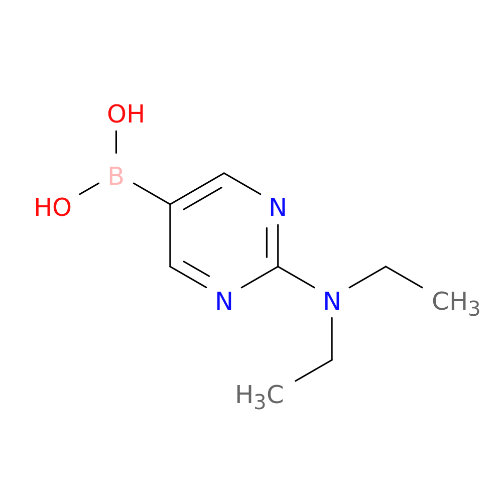 [2-(Diethylamino)pyrimidin-5-yl]boronic acid