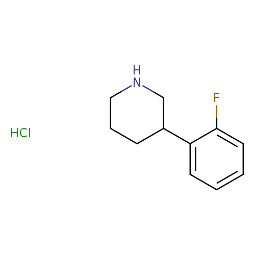 3-(2-FLUOROPHENYL) PIPERIDINE HYDROCHLORIDE