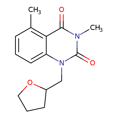 3,5-dimethyl-1-[(oxolan-2-yl)methyl]-1,2,3,4-tetrahydroquinazoline-2,4-dione
