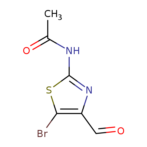 Acetamide, N-(5-bromo-4-formyl-2-thiazolyl)-