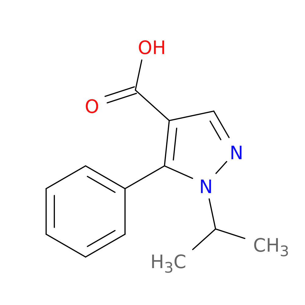 5-phenyl-1-(propan-2-yl)-1H-pyrazole-4-carboxylic acid