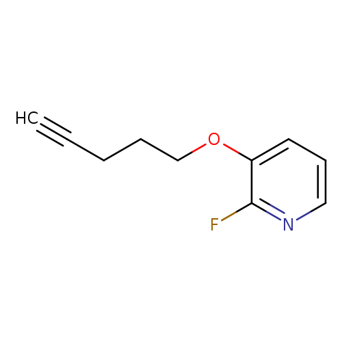 2-Fluoro-3-(pent-4-yn-1-yloxy)pyridine