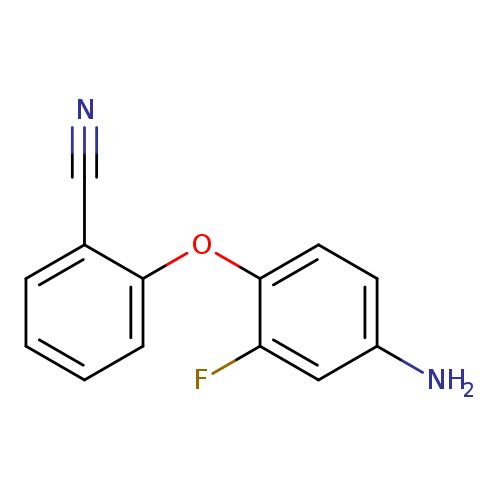 2-(4-amino-2-fluorophenoxy)benzonitrile