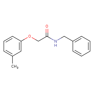 N-benzyl-2-(3-methylphenoxy)acetamide