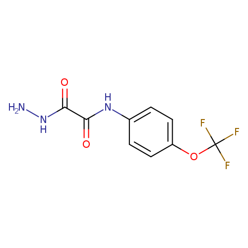 2-Hydrazino-2-oxo-n-[4-(trifluoromethoxy)phenyl]acetamide