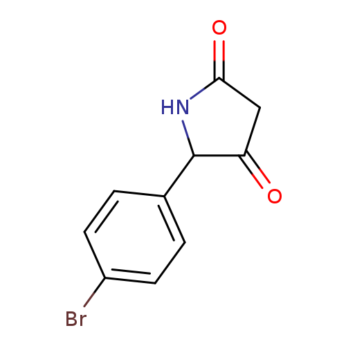 5-(4-bromophenyl)pyrrolidine-2,4-dione