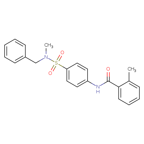 N-(4-{[benzyl(methyl)amino]sulfonyl}phenyl)-2-methylbenzamide