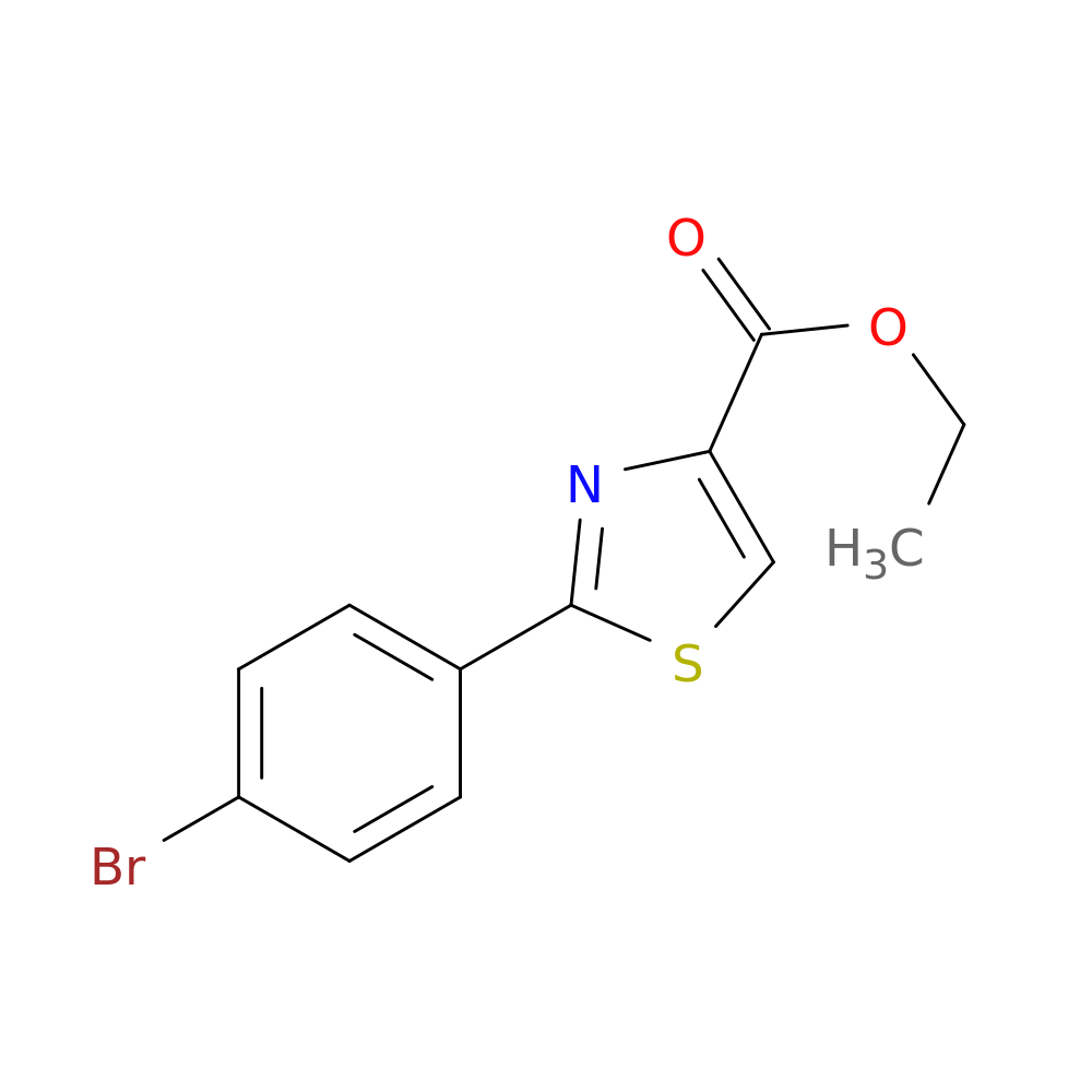 Ethyl 2-(4-bromophenyl)thiazole-4-carboxylate