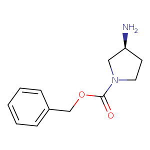 1-Pyrrolidinecarboxylic acid, 3-amino-, phenylmethyl ester, (3S)-