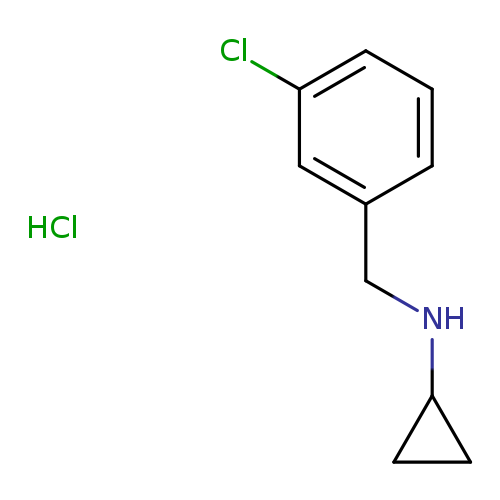 N-(3-chlorobenzyl)cyclopropanamine hydrochloride