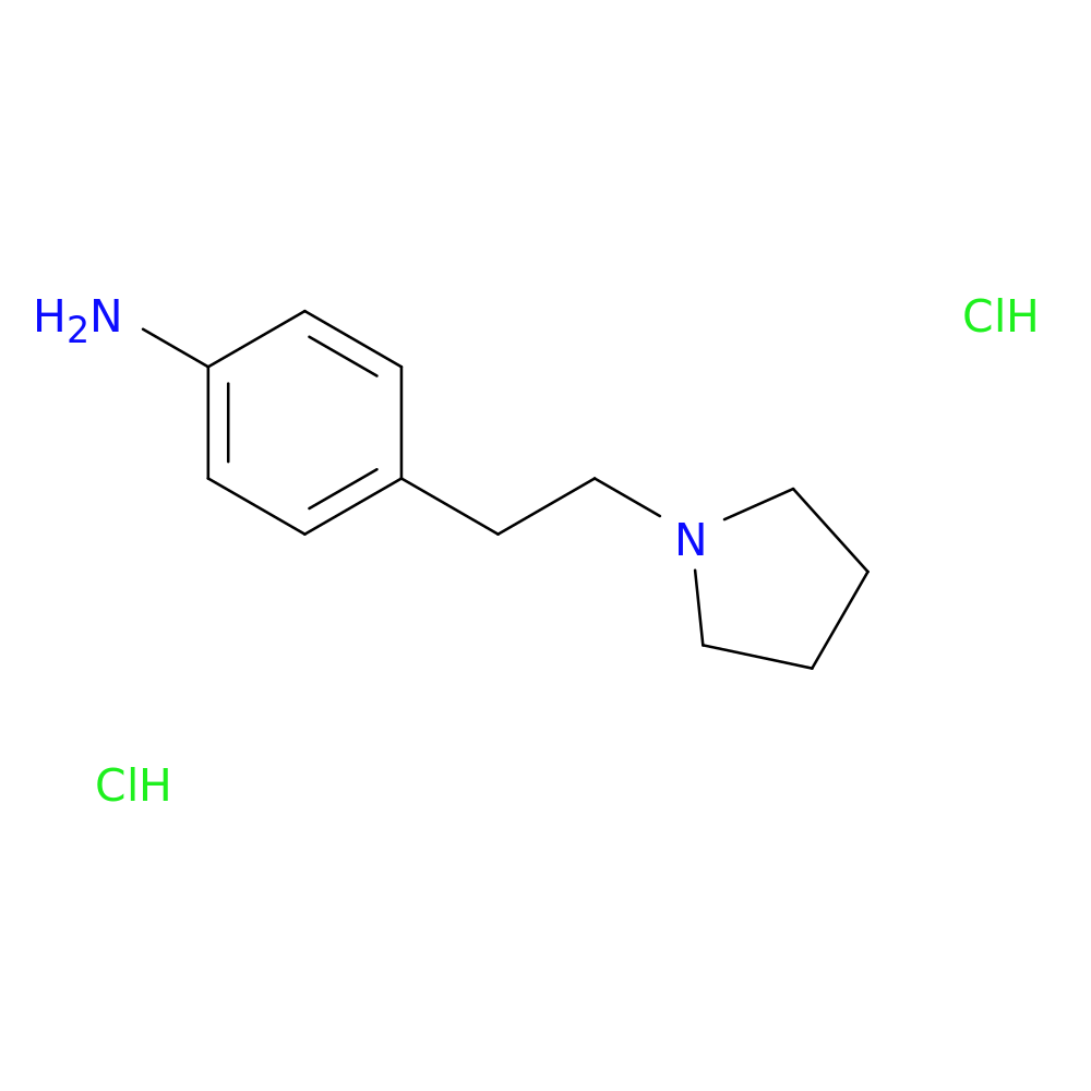 (4-[2-(1-Pyrrolidinyl)ethyl]phenyl)amine dihydrochloride