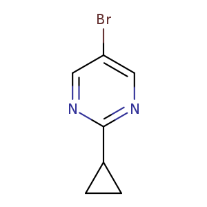 Pyrimidine, 5-bromo-2-cyclopropyl-