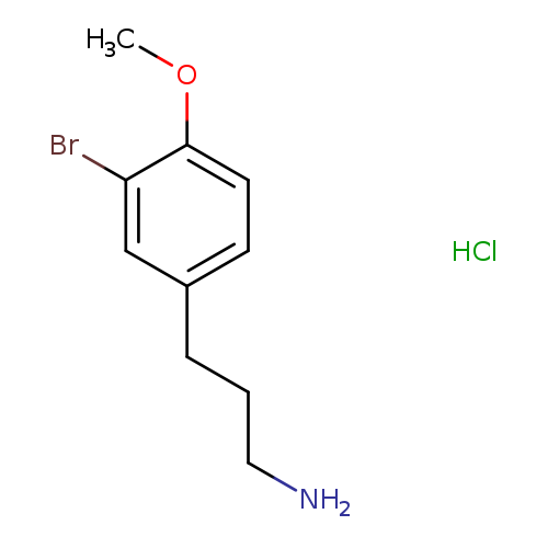 3-(3-bromo-4-methoxyphenyl)propan-1-amine hydrochloride