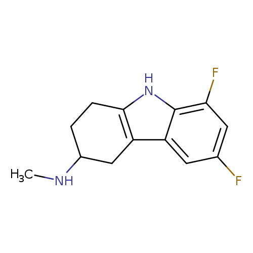 6,8-difluoro-N-methyl-2,3,4,9-tetrahydro-1H-carbazol-3-amine