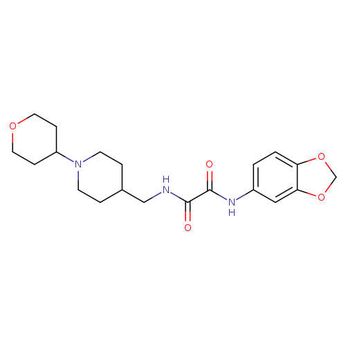 N-(2H-1,3-benzodioxol-5-yl)-N'-{[1-(oxan-4-yl)piperidin-4-yl]methyl}ethanediamide