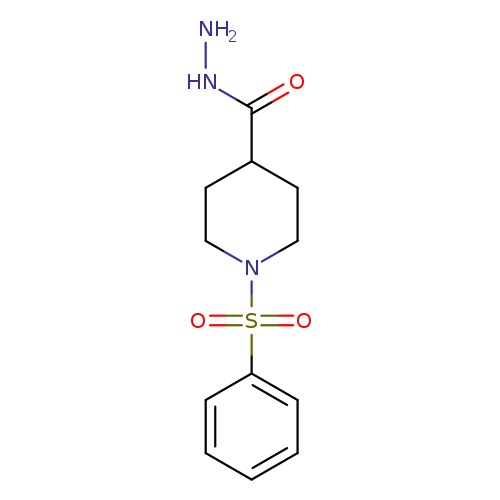 1-(Phenylsulfonyl)piperidine-4-carbohydrazide