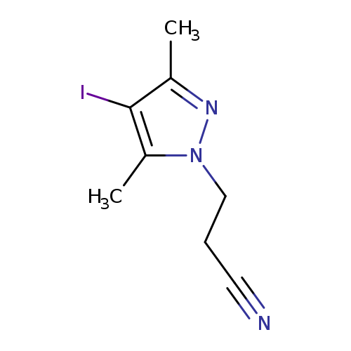 3-(4-Iodo-3,5-dimethyl-1h-pyrazol-1-yl)propanenitrile