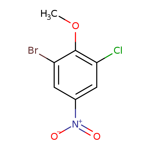 2-Bromo-6-chloro-4-nitroanisole