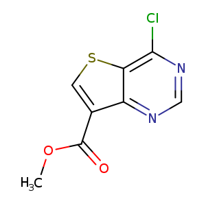Methyl 4-chlorothieno[3,2-d]pyrimidine-7-carboxylate