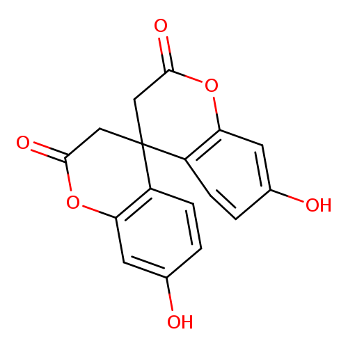 7,7'-Dihydroxy-4,4'-spirobi[chromene]-2,2'(3h,3'h)-dione