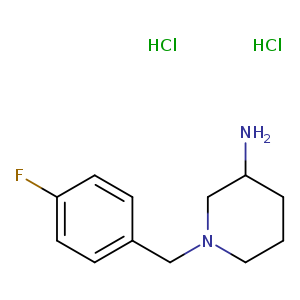 1-(4-Fluorobenzyl)piperidin-3-amine dihydrochloride