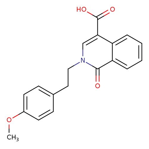 2-[2-(4-Methoxyphenyl)ethyl]-1-oxo-1,2-dihydroisoquinoline-4-carboxylic acid