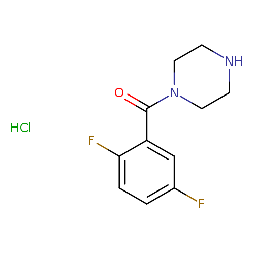 (2,5-Difluorophenyl)(piperazin-1-yl)methanone hydrochloride