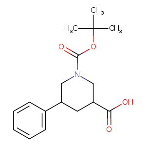 1-(tert-Butoxycarbonyl)-5-phenylpiperidine-3-carboxylic acid