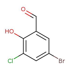 5-Bromo-3-chloro-2-hydroxybenzaldehyde