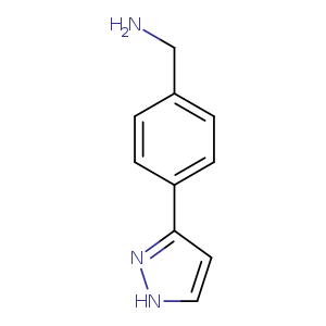 (4-(1H-Pyrazol-5-yl)phenyl)methanamine