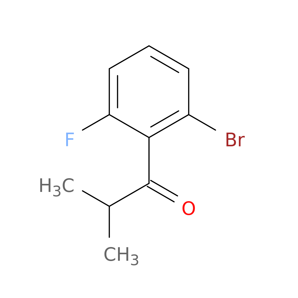 1-(2-Bromo-6-fluorophenyl)-2-methylpropan-1-one