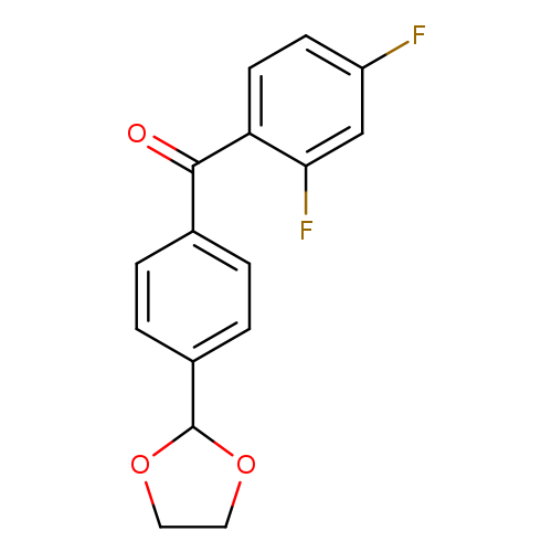 2,4-Difluoro-4'-(1,3-dioxolan-2-yl)benzophenone