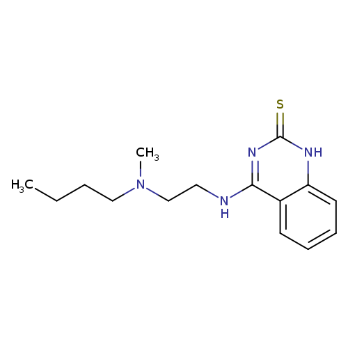 4-({2-[butyl(methyl)amino]ethyl}amino)-1,2-dihydroquinazoline-2-thione