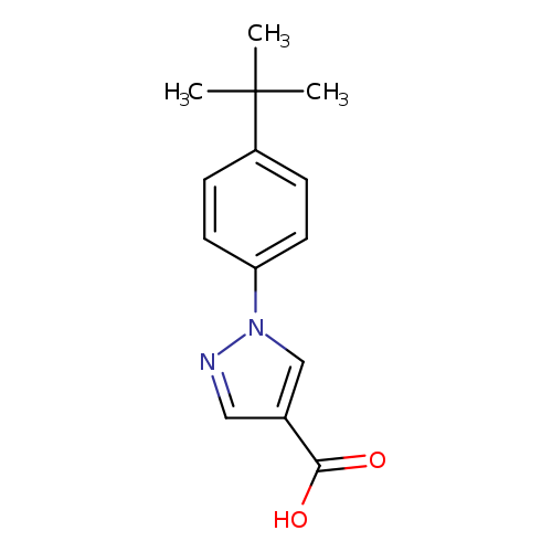 1-(4-tert-butylphenyl)-1H-pyrazole-4-carboxylic acid