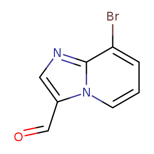IMidazo[1,2-a]pyridine-3-carboxaldehyde, 8-broMo-
